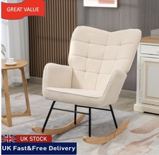 Wingback rocking chair - rocking,