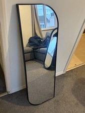 Large Full Length Black Framed