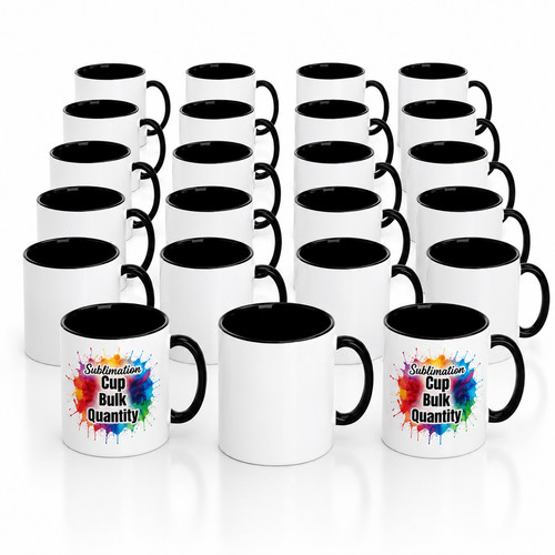 Black sublimation mug bulk - mug,