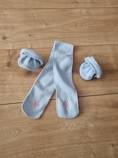 Bear Factory Blue Matching Scarf & Gloves