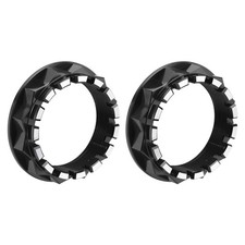 Rear Wheel Nuts set Black For