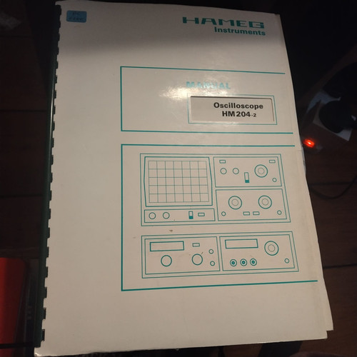 Hameg 204 oscilloscope - 204-2,