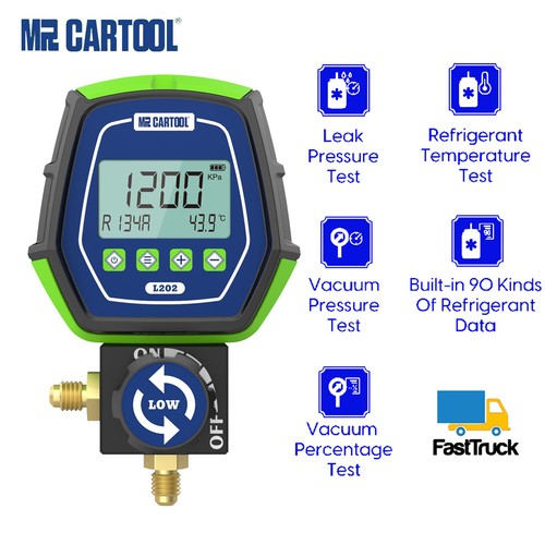 Refrigeration digital manifold - refrigeration,
