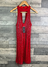 Joanna Hope Beaded Dress Size