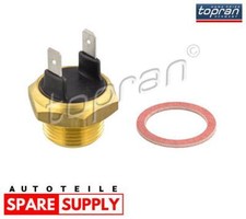 Temperature switch, radiator