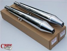 COMMANDO 750 EXHAUST SILENCERS