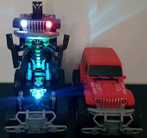 Monster truck jeep - jeep, transformer