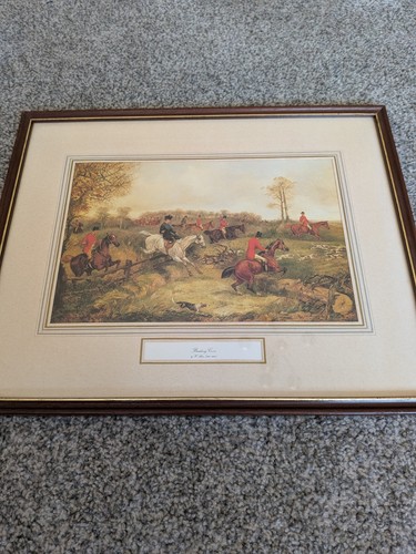 Framed print breaking cover - breaking, by