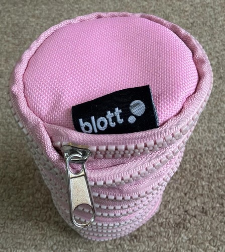 Blott pink spiral zipper - pink,