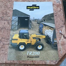 MATBRO TR200 Forklift LEAFLET