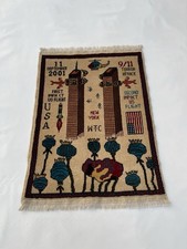 #698  Handmade rug 9/11 twin