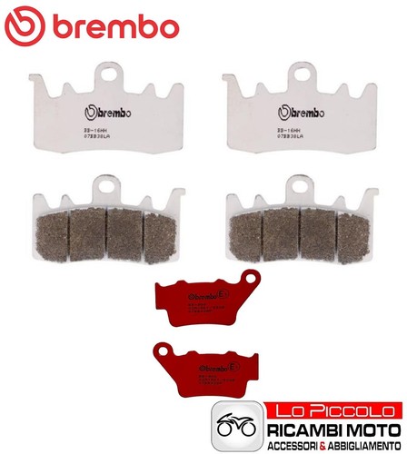 Brembo front rear brake pads - brembo,