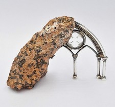 Fine sterling silver granite - silver, &