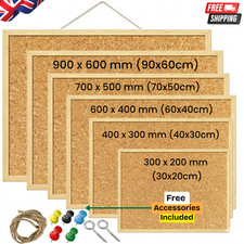 Natural Cork Pin Notice Board