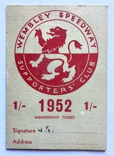 1952 Wembley Lions Speedway