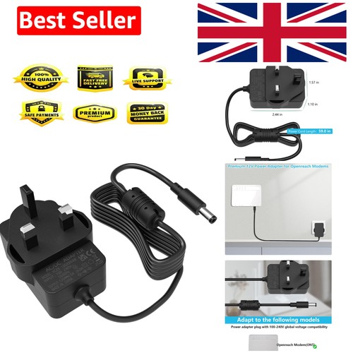 Compact 12v power adapter - 12v, 2a