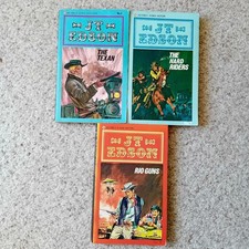J. T. Edson Western Paperback Bundle of 3 Corgi Reprint Editions #3,7&8 1971/2