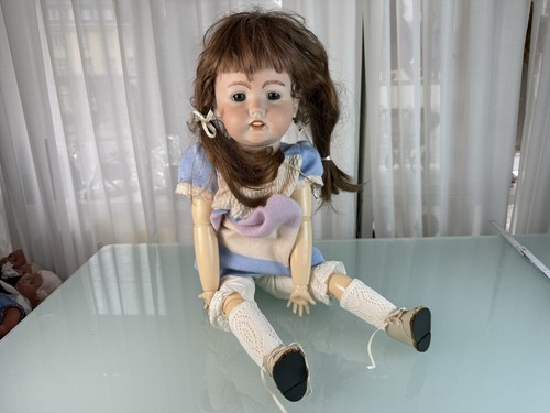 Artist doll old - doll, porcelain