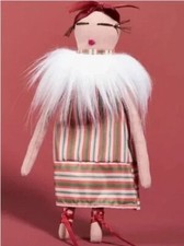 Kimberly Becker Dolls for Change Christmas Ornament Pink Lady