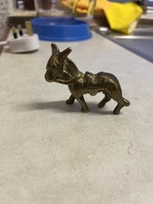 Brass Donkey Figurine