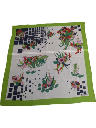 Jacqmar floral square scarf - jacqmar,
