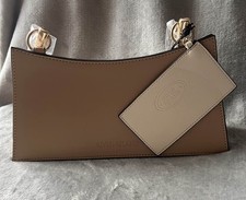 River Island Tan Brown Faux Leather Crossbody Bag