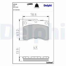 Disc Brake Brake Pad Set