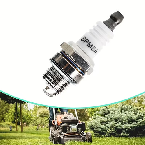Spark plug replaces ngk bpm6a - plug,