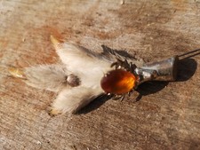 Grouse Foot Brooch. Antique.