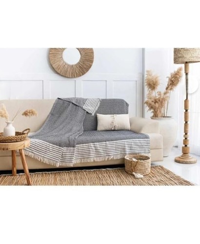 Turkish cotton sofa throw - turkish,