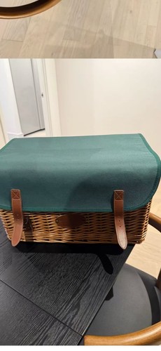 Luxury fitted wicker picnic - fitted,