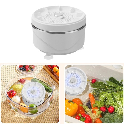 Fruit and vegetable cleaner - and,