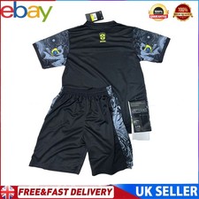 NEW Kids Brazil Jesus Christ The Redeemer Football Jersery Training Kits UK