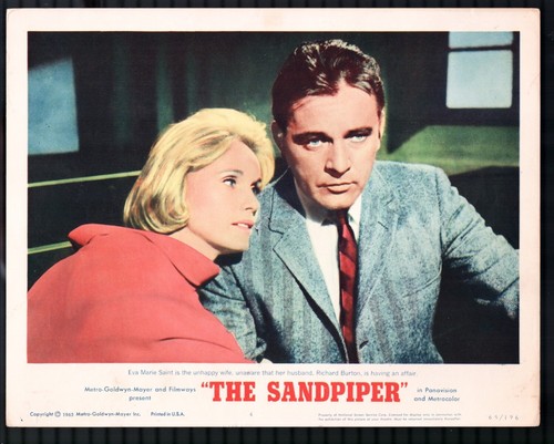 Lobby card sandpiper - card:, 11"x14"