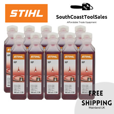 10 x Genuine Stihl One 1 Shot Mineral HP 2 Stroke Oil 100ml 50:1 Two Stroke Fuel