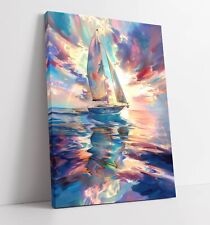 BEAUTIFUL ABSTRACT SAILBOAT AT