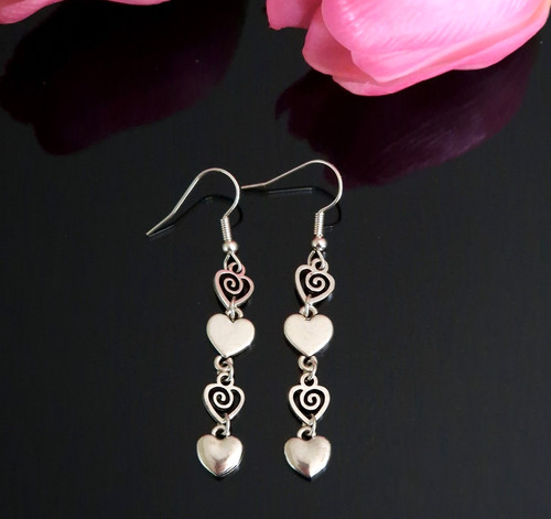 Dangle drop infinity - dangle, hearts