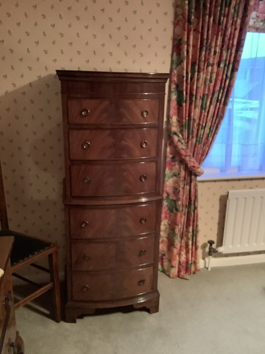 Georgian style mahogany chest - georgian,