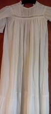 Antique White Baby Christening