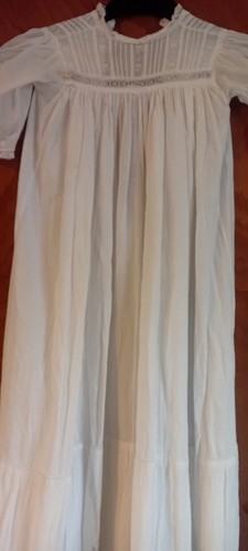Antique white baby christening - antique,