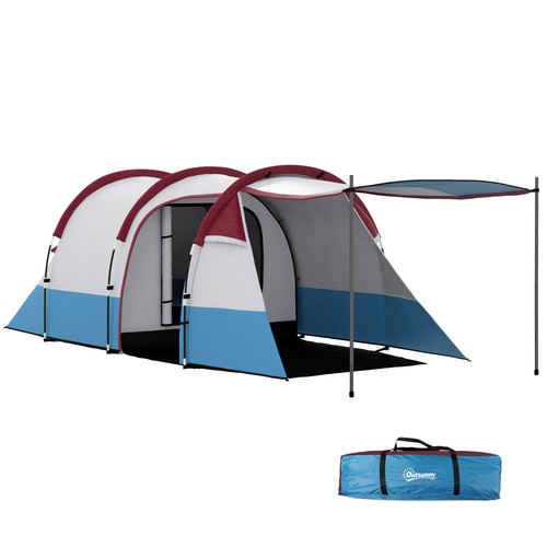 Outsunny man camping - camping, tunnel