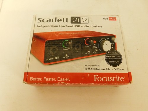 Focusrite scarlett 2i2 - focusrite,