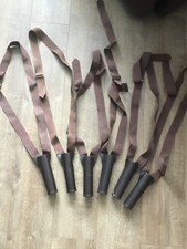 Leather Flag Pole Holders x6