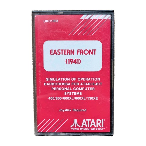 Eastern front 1941 - atari, 8-bit