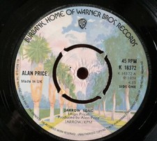 Jarrow Song -Alan Price 7"