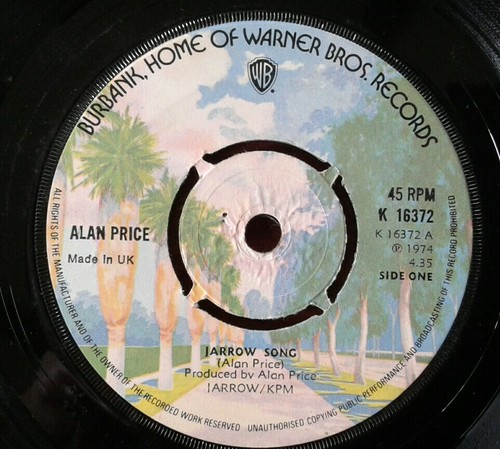 Jarrow song alan price - jarrow, -alan