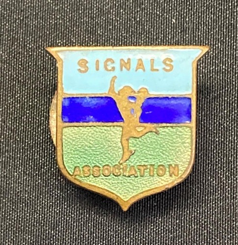 Royal corps signals enamel - corps,