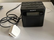 Sony Digicube ICF-C103L Clock - FM Radio - Alarm - 3 Bands Retro Vintage. (B4)