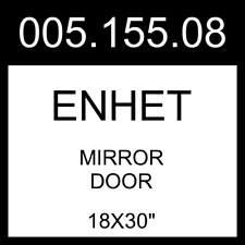 IKEA ENHET Mirror Door White