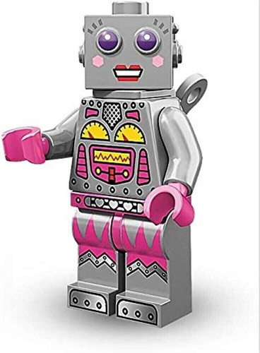 Lego lady robot collectible - lady,